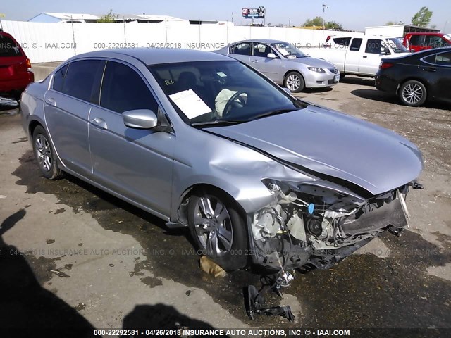 1HGCP2F48CA208786 - 2012 HONDA ACCORD LXP SILVER photo 1