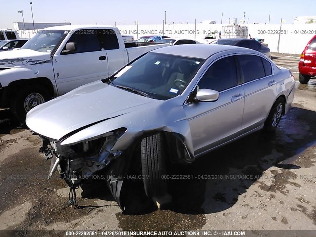 1HGCP2F48CA208786 - 2012 HONDA ACCORD LXP SILVER photo 2