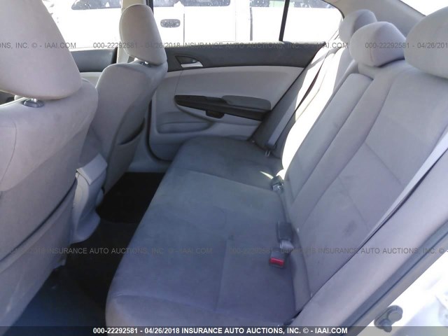 1HGCP2F48CA208786 - 2012 HONDA ACCORD LXP SILVER photo 8