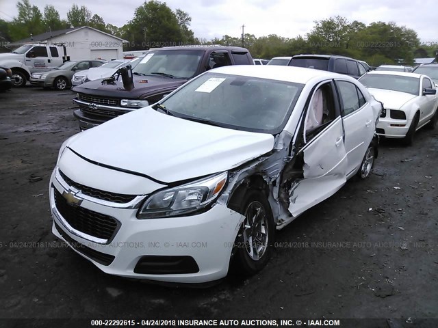 1G11A5SL8FF262790 - 2015 CHEVROLET MALIBU LS 白色 照片 2