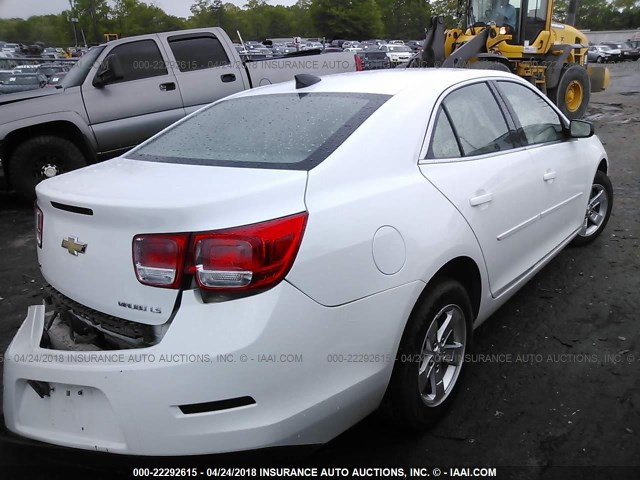 1G11A5SL8FF262790 - 2015 CHEVROLET MALIBU LS 白色 照片 4