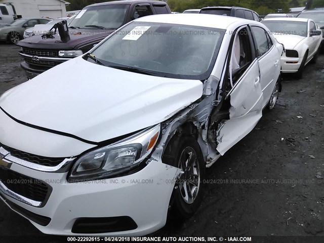 1G11A5SL8FF262790 - 2015 CHEVROLET MALIBU LS 白色 照片 6