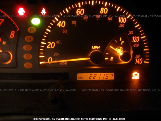 4T1BE32K12U010781 - 2002 TOYOTA CAMRY LE/XLE/SE წითელი ფოტო 7