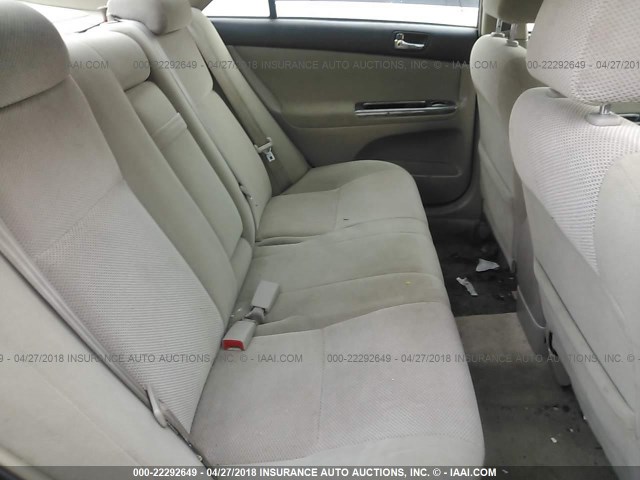 4T1BE32K12U010781 - 2002 TOYOTA CAMRY LE/XLE/SE წითელი ფოტო 8