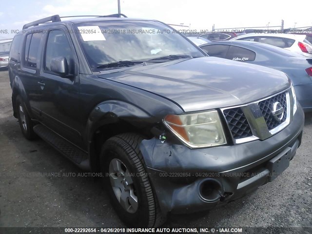 5N1AR18W67C608764 - 2007 NISSAN PATHFINDER LE/SE/XE GRAY photo 6