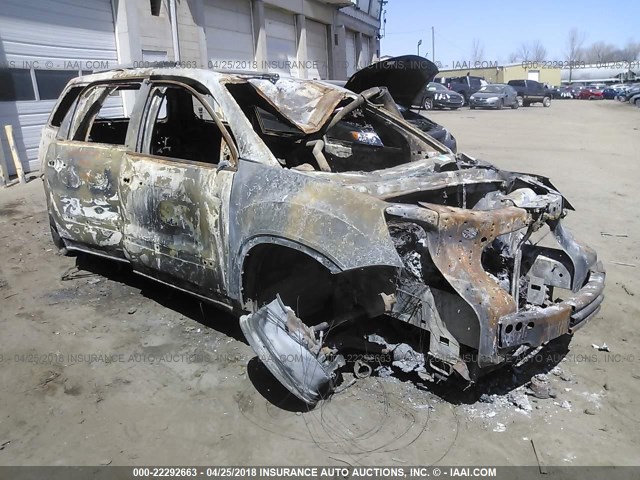 1GKLVMED9AJ232565 - 2010 GMC ACADIA SLT-1 Czarny zdjęcie 1