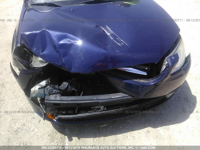 KMHDU4AD6AU990687 - 2010 HYUNDAI ELANTRA BLUE/GLS/SE GRAY photo 6