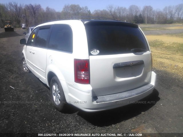 2A8HR54P88R658169 - 2008 CHRYSLER TOWN & COUNTRY TOURING WHITE photo 3