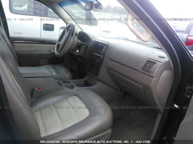 1FMDU74W94UB39339 - 2004 FORD EXPLORER EDDIE BAUER BLACK photo 5