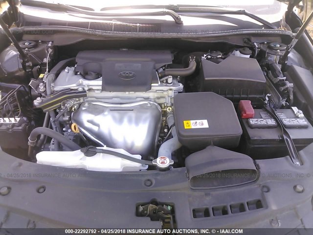 4T1BF1FKXHU417180 - 2017 TOYOTA CAMRY LE/XLE/SE/XSE BLACK photo 10