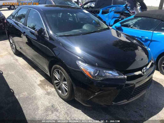 4T1BF1FKXHU417180 - 2017 TOYOTA CAMRY LE/XLE/SE/XSE BLACK photo 14