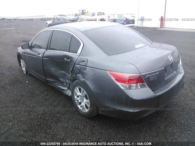 1HGCP26448A165605 - 2008 HONDA ACCORD LXP GRAY photo 3