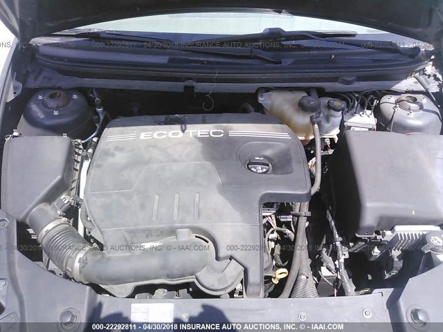 1G1ZB5EB5A4107346 - 2010 CHEVROLET MALIBU LS 灰色 照片 10