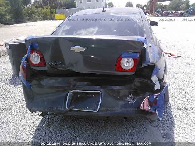 1G1ZB5EB5A4107346 - 2010 CHEVROLET MALIBU LS 灰色 照片 6