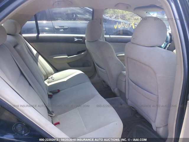 1HGCM56386A124084 - 2006 HONDA ACCORD SE BLACK photo 8