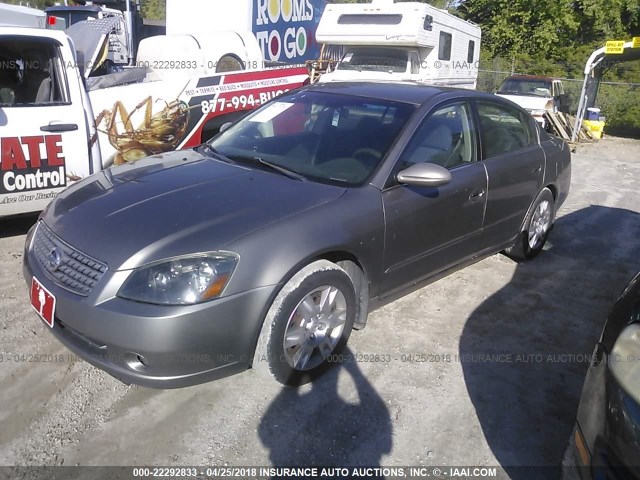 1N4AL11D35C165958 - 2005 NISSAN ALTIMA S/SL GRAY photo 2