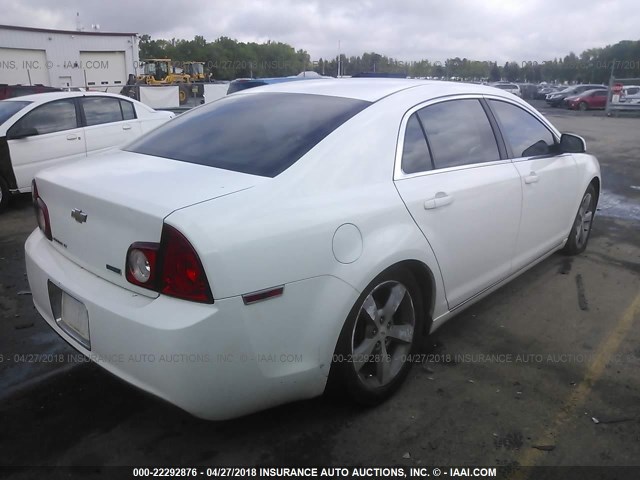 1G1ZC5EU3BF191316 - 2011 CHEVROLET MALIBU 1LT 白色 照片 4