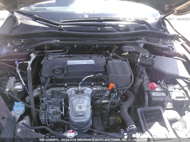 1HGCR2F51FA246870 - 2015 HONDA ACCORD SPORT 紫色 照片 10