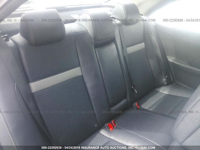 4T1BF1FK1CU130061 - 2012 TOYOTA CAMRY SE/LE/XLE GRAY photo 8