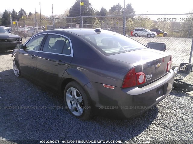 1G1ZB5E02CF342065 - 2012 CHEVROLET MALIBU LS 灰色 照片 3