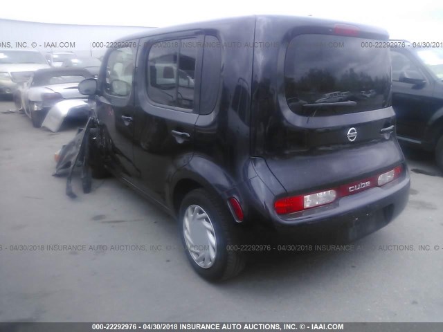 JN8AZ2KR0BT207494 - 2011 NISSAN CUBE S/SL/KROM BLACK photo 3