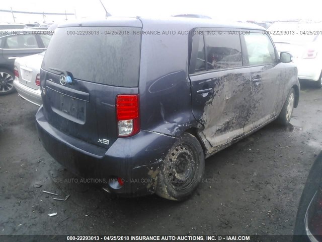 JTLZE4FE6B1122429 - 2011 TOYOTA SCION XB Көк фото 4