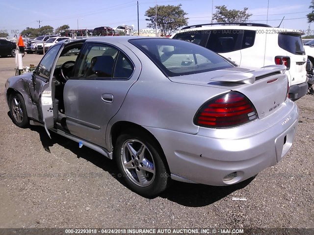 1G2NF52E24M518477 - 2004 PONTIAC GRAND AM SE1 SILVER photo 3