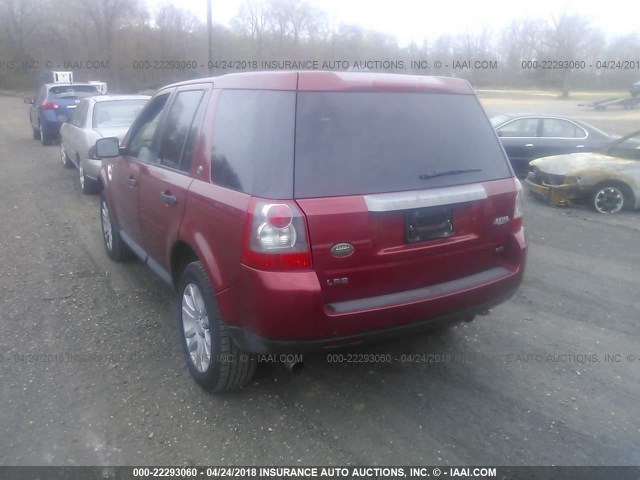 SALFS24N58H049626 - 2008 LAND ROVER LR2 SE TECHNOLOGY RED photo 3