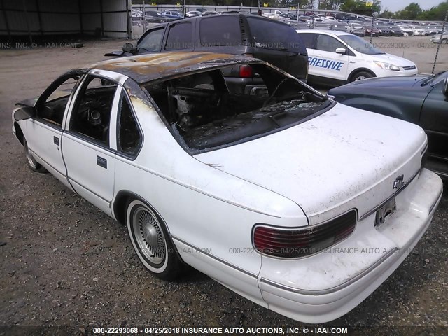 1G1BL52W6TR185243 - 1996 CHEVROLET CAPRICE CLASSIC WHITE photo 3