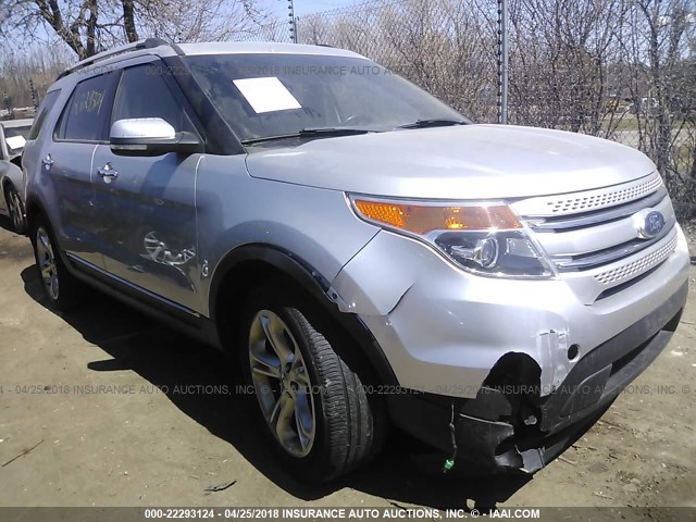 1FMHK8F88BGA19247 - 2011 FORD EXPLORER LIMITED 银色 照片 1