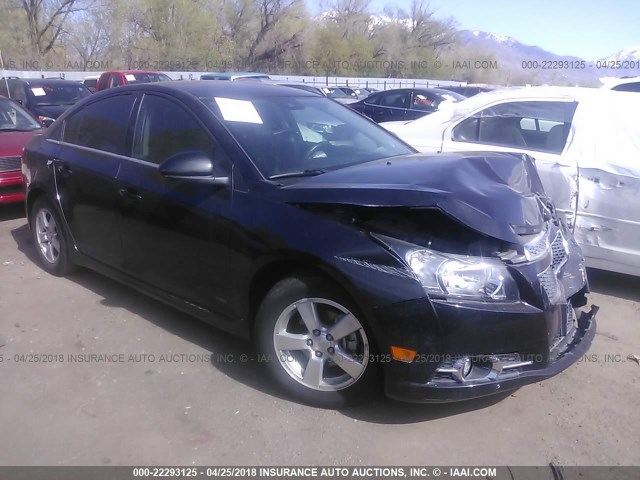 1G1PC5SB8D7320058 - 2013 CHEVROLET CRUZE LT BLACK photo 1