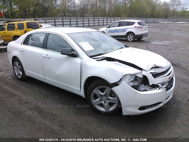 1G1ZA5EU6CF356198 - 2012 CHEVROLET MALIBU LS თეთრი ფოტო 1