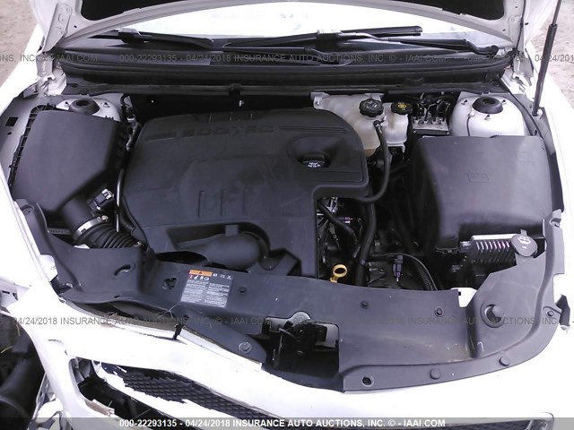 1G1ZA5EU6CF356198 - 2012 CHEVROLET MALIBU LS თეთრი ფოტო 10
