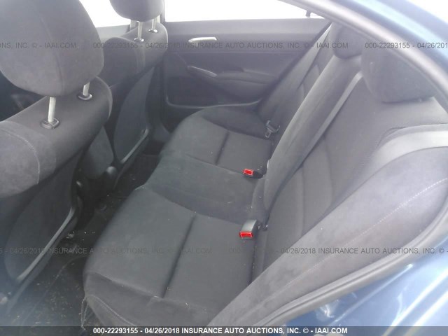 2HGFA1F63BH549653 - 2011 HONDA CIVIC LX-S ლურჯი ფოტო 8