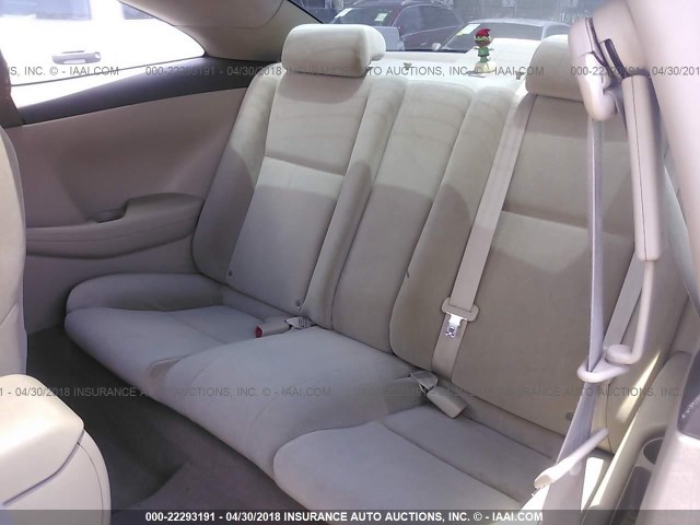 4T1CE38P75U978055 - 2005 TOYOTA CAMRY SOLARA SE/SLE შამპანური ფოტო 8
