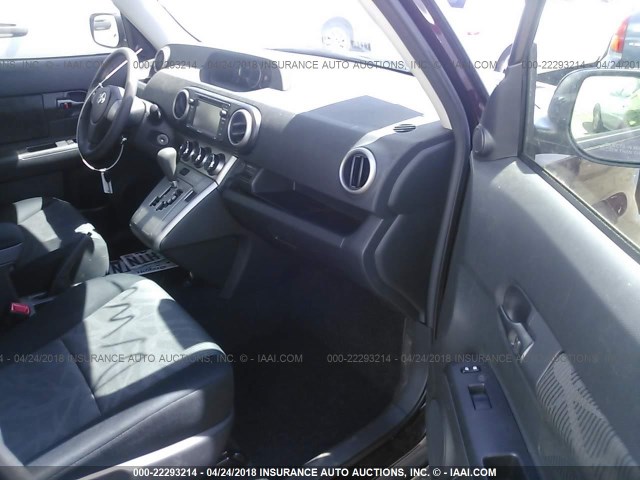 JTLZE4FE7FJ077278 - 2015 TOYOTA SCION XB BURGUNDY photo 5