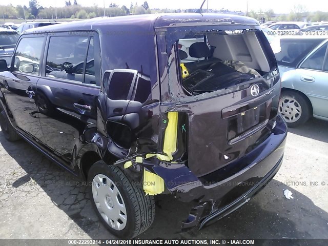JTLZE4FE7FJ077278 - 2015 TOYOTA SCION XB BURGUNDY photo 6