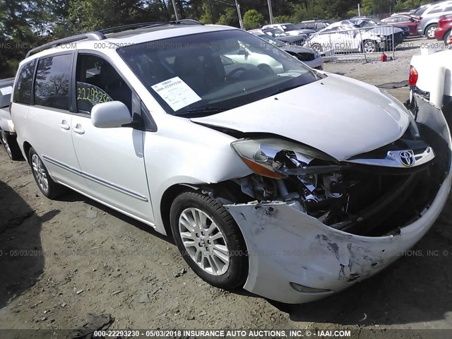 5TDZK22C27S060034 - 2007 TOYOTA SIENNA XLE/XLE LIMITED WHITE photo 1