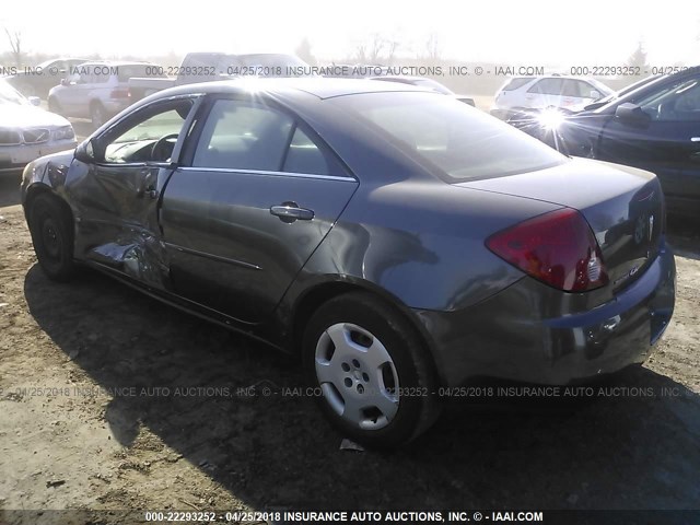 1G2ZF55B664269557 - 2006 PONTIAC G6 SE GRAY photo 3