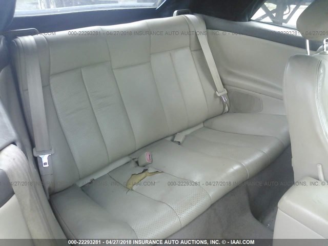 2T1FF22P81C528889 - 2001 TOYOTA CAMRY SOLARA SE/SLE ოქროსფერი ფოტო 8