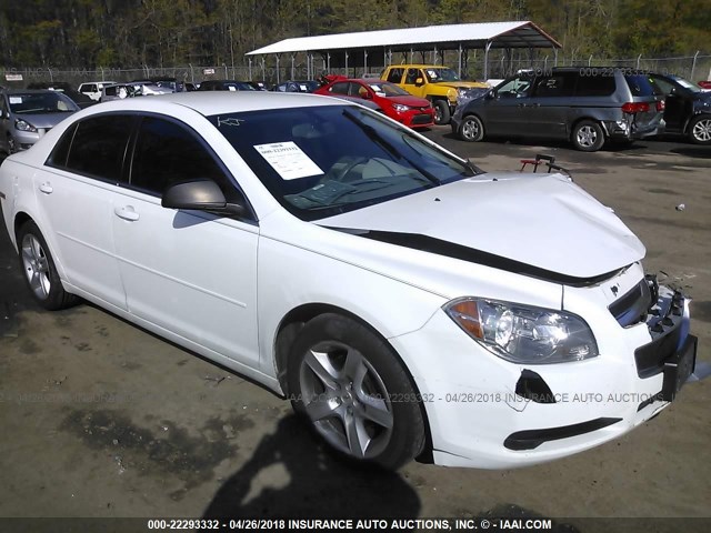 1G1ZB5E0XCF282908 - 2012 CHEVROLET MALIBU LS 白色 照片 1