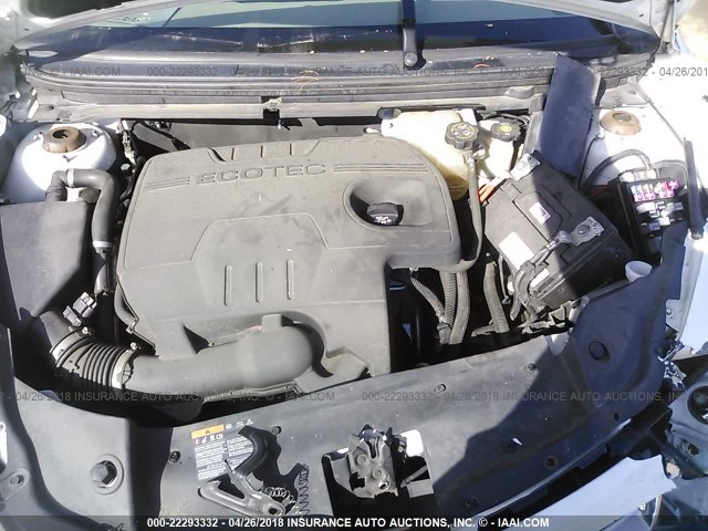 1G1ZB5E0XCF282908 - 2012 CHEVROLET MALIBU LS 白色 照片 10