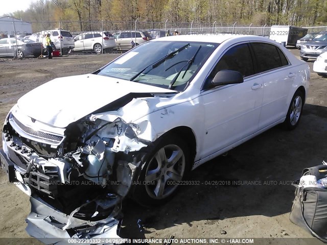 1G1ZB5E0XCF282908 - 2012 CHEVROLET MALIBU LS 白色 照片 2