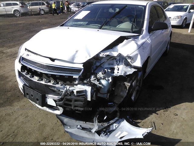 1G1ZB5E0XCF282908 - 2012 CHEVROLET MALIBU LS 白色 照片 6