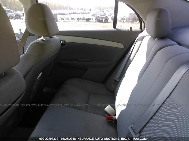 1G1ZB5E0XCF282908 - 2012 CHEVROLET MALIBU LS 白色 照片 8