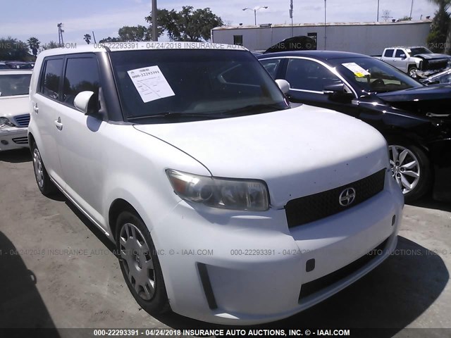JTLKE50E781059981 - 2008 TOYOTA SCION XB თეთრი ფოტო 1