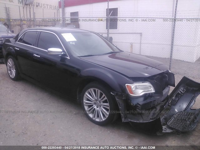 2C3CCACG1CH223770 - 2012 CHRYSLER 300 LIMITED BLACK photo 1