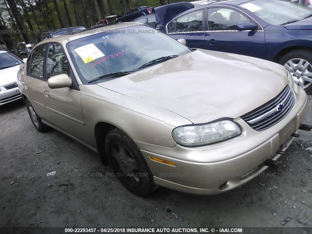1G1NE52J716179462 - 2001 CHEVROLET MALIBU LS 金色 照片 1