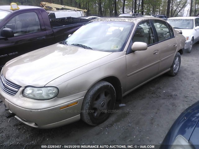 1G1NE52J716179462 - 2001 CHEVROLET MALIBU LS 金色 照片 2