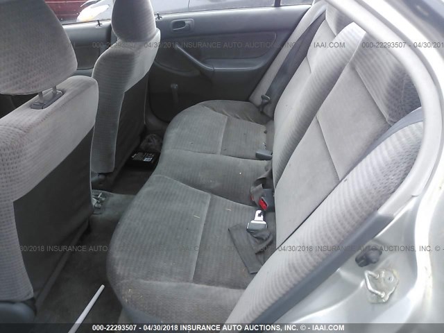 2HGEJ6514XH906943 - 1999 HONDA CIVIC SE SILVER photo 8